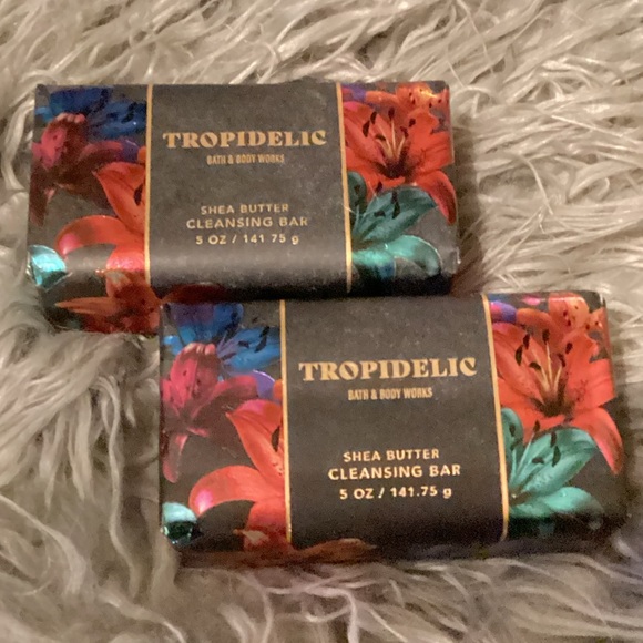 NWT BATH & Body Works TROPIDELlIC Cleansing Bar 5 oz BUNDLE of 2 - Picture 3 of 8
